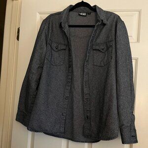 Vans button down shirt M